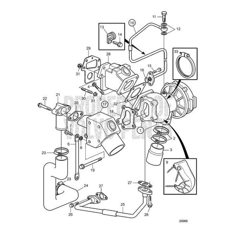 Volvo Penta Qualifies for Free Shipping Volvo Penta Gasket #21260612