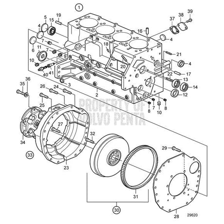 Volvo Penta Qualifies for Free Shipping Volvo Penta Gasket #3584110