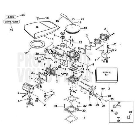 Volvo Penta Qualifies for Free Shipping Volvo Penta Gasket #3853497