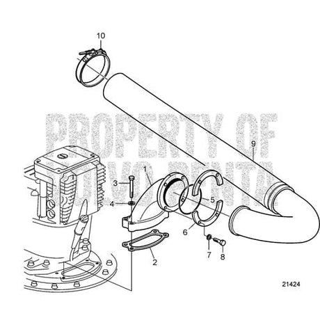 Volvo Penta Qualifies for Free Shipping Volvo Penta Gasket #3862150