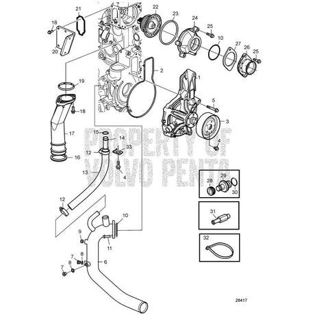 Volvo Penta Qualifies for Free Shipping Volvo Penta Gasket #3862249