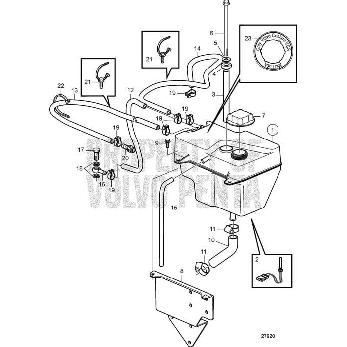 Volvo Penta Qualifies for Free Shipping Volvo Penta Gasket #76656