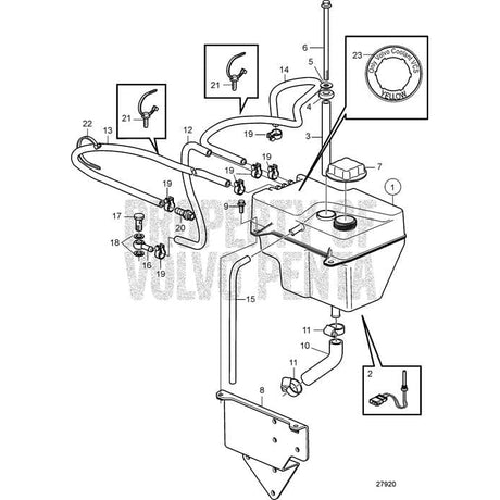 Volvo Penta Qualifies for Free Shipping Volvo Penta Gasket #76656