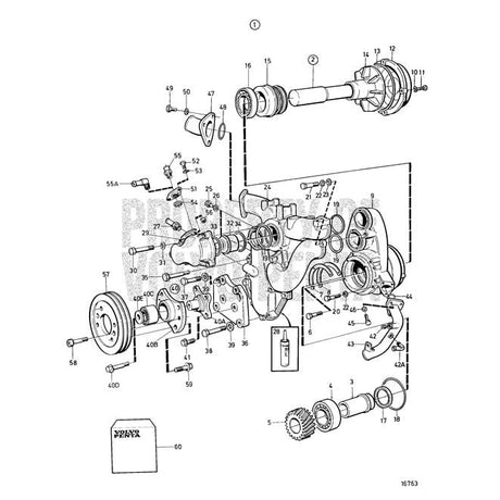 Volvo Penta Not Qualified for Free Shipping Volvo Penta Gasket #826244
