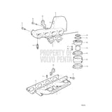 Volvo Penta Not Qualified for Free Shipping Volvo Penta Gasket #855437