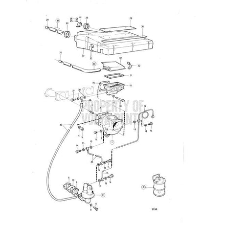 Volvo Penta Not Qualified for Free Shipping Volvo Penta Gasket #856040