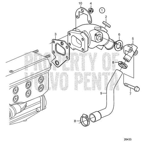 Volvo Penta Qualifies for Free Shipping Volvo Penta Gasket #888596