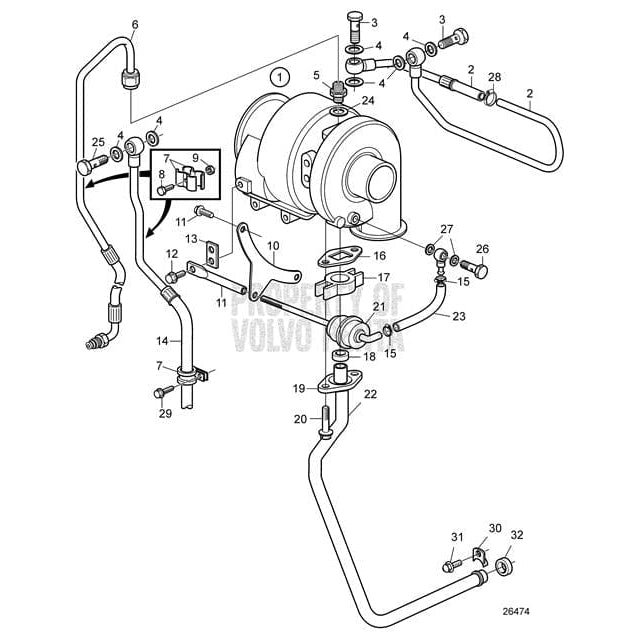 Volvo Penta Not Qualified for Free Shipping Volvo Penta Gasket #948883