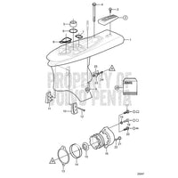 Volvo Penta Oversized - Not Qualified for Free Shipping Volvo Penta Gear Housing #21119783