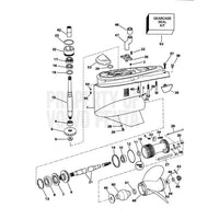 Volvo Penta Not Qualified for Free Shipping Volvo Penta Gearcase Kit #3855428