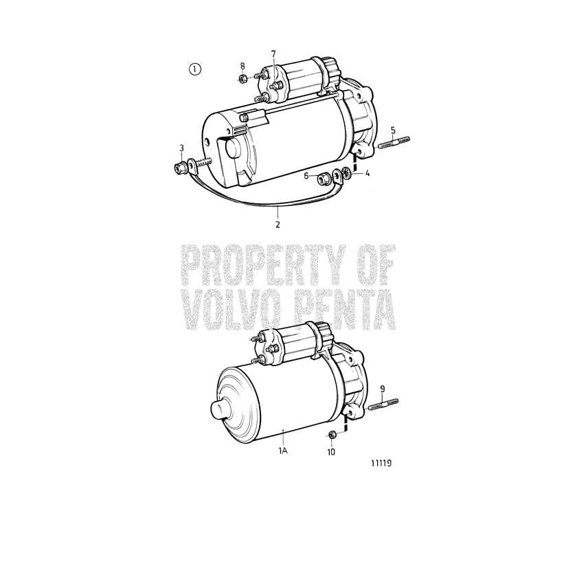 Volvo Penta Qualifies for Free Shipping Volvo Penta Ground Cable #968048