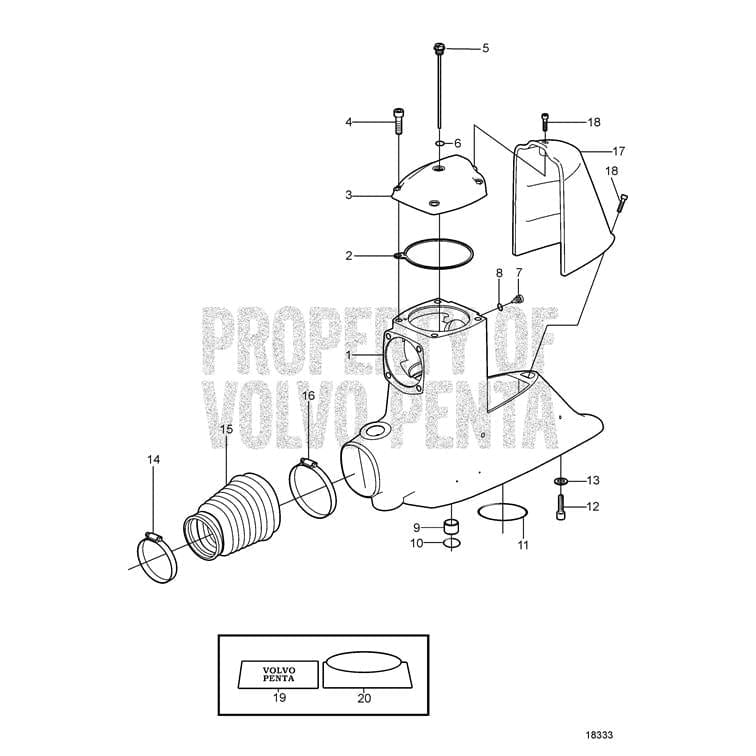 Volvo Penta Qualifies for Free Shipping Volvo Penta Hex Socket Screw #982330