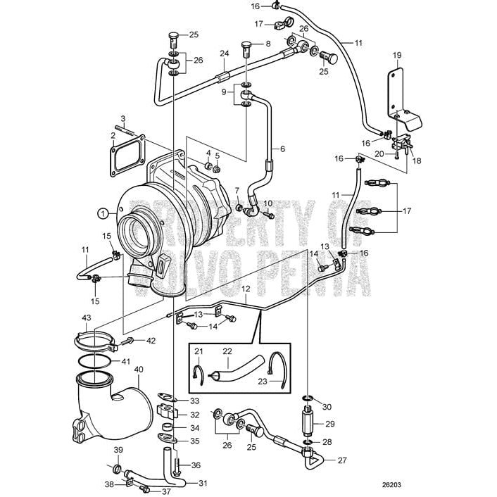 Volvo Penta Qualifies for Free Shipping Volvo Penta Hollow Screw #190714