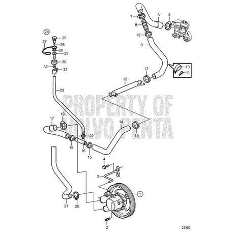 Volvo Penta Qualifies for Free Shipping Volvo Penta Hose #21429134