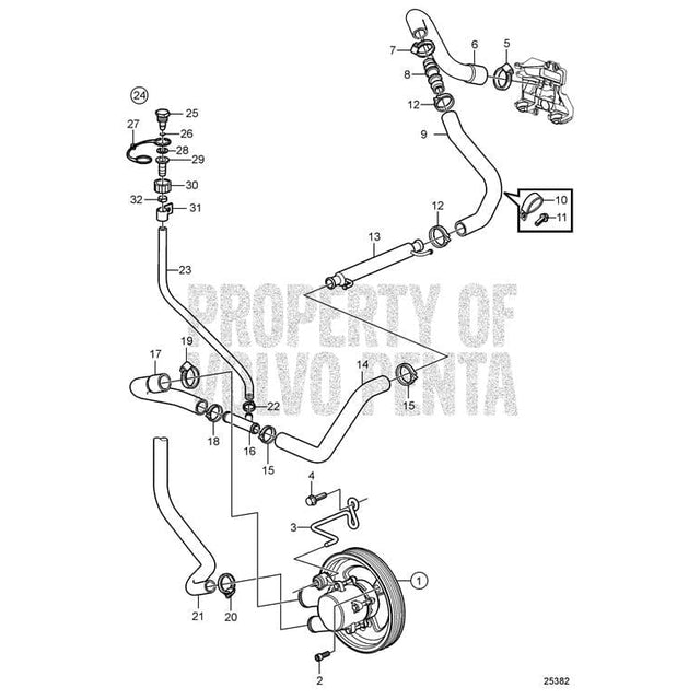 Volvo Penta Qualifies for Free Shipping Volvo Penta Hose #21429134