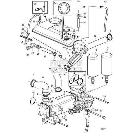 Volvo Penta Qualifies for Free Shipping Volvo Penta Hose #3583011