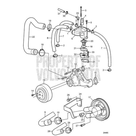 Volvo Penta Qualifies for Free Shipping Volvo Penta Hose #3860249