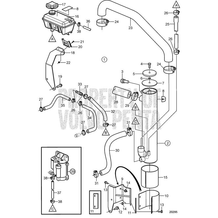 Volvo Penta Qualifies for Free Shipping Volvo Penta Hose #3861402