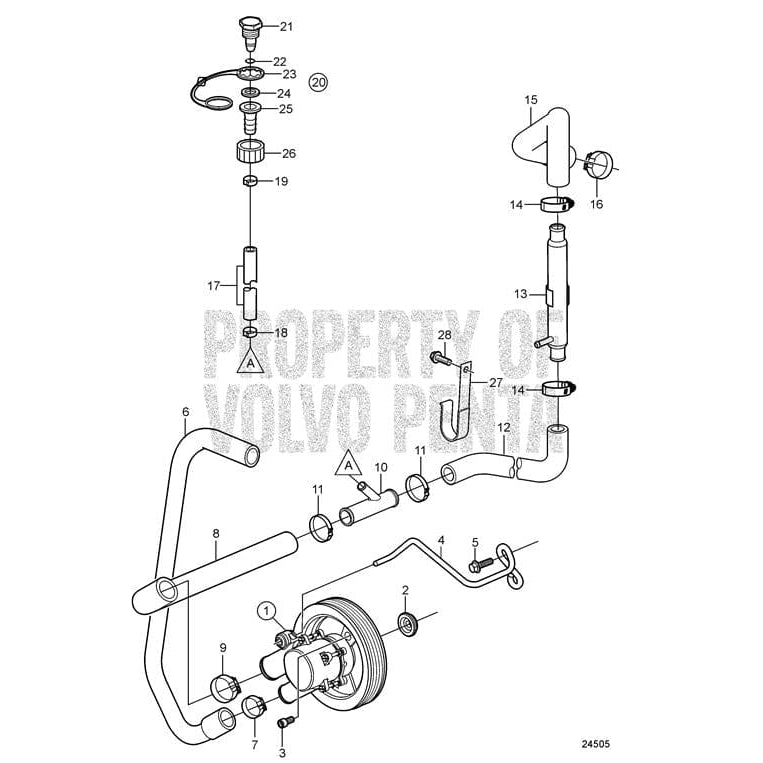 Volvo Penta Qualifies for Free Shipping Volvo Penta Hose #3886508