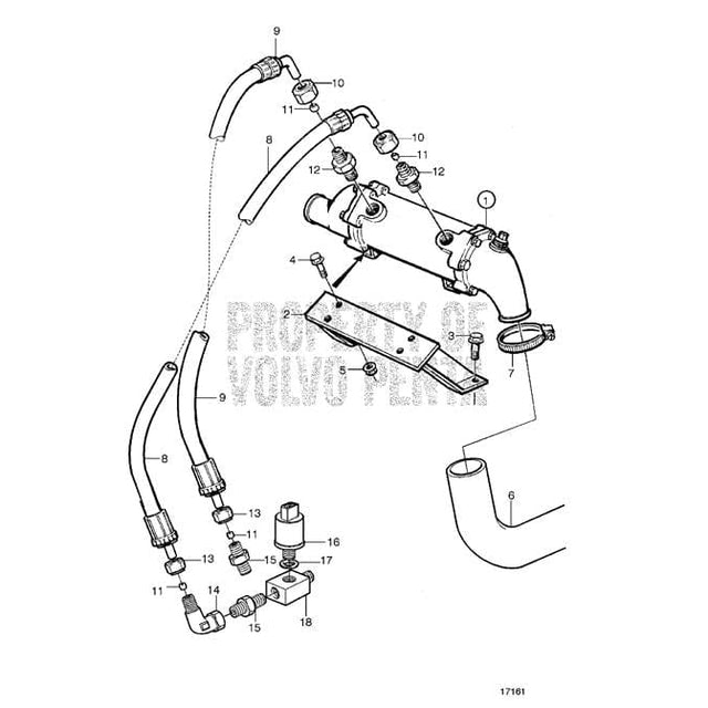 Volvo Penta Qualifies for Free Shipping Volvo Penta Hose #866218