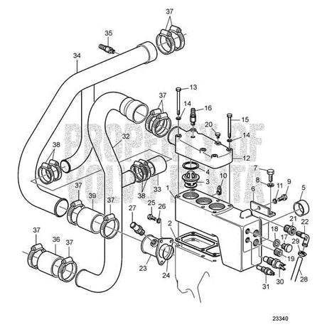 Volvo Penta Qualifies for Free Shipping Volvo Penta Hose #952982