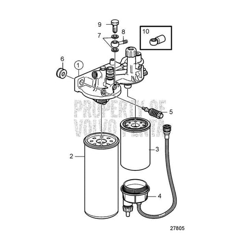 Volvo Penta Not Qualified for Free Shipping Volvo Penta Housing Lower Gear #3860244