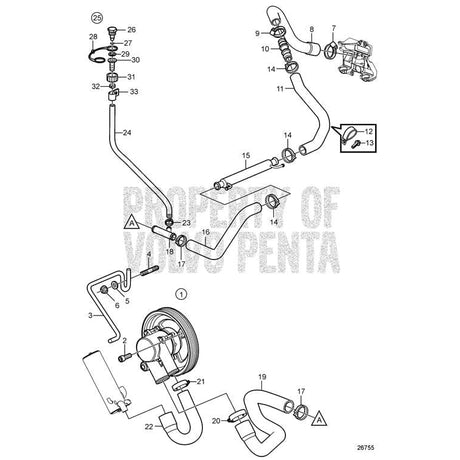 Volvo Penta Qualifies for Free Shipping Volvo Penta Hydraulic Oil Cooler #21399019