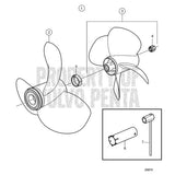 Volvo Penta Qualifies for Free Shipping Volvo Penta I3 Rear Aluminium 4-Blade RH Duoprop #21657163