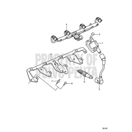 Volvo Penta Qualifies for Free Shipping Volvo Penta Ignition Cable Kit #21801266