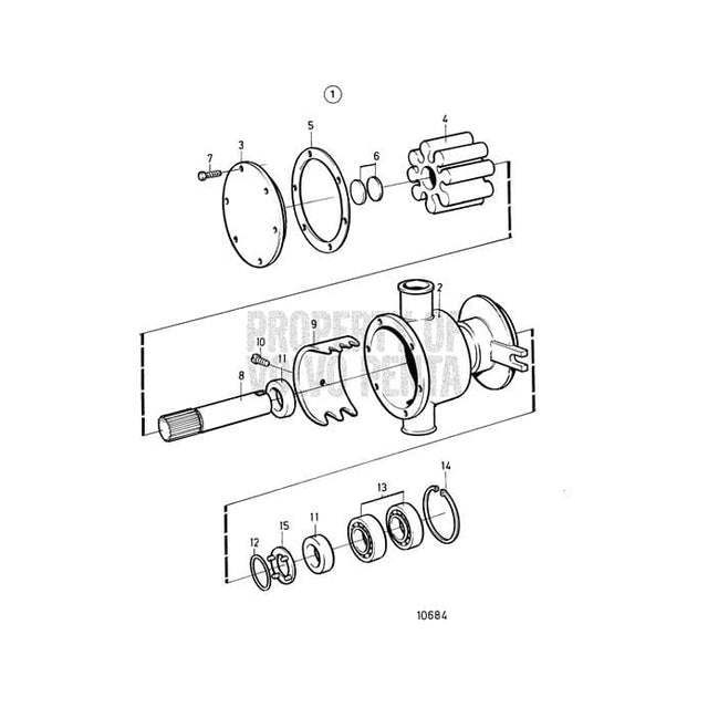 Volvo Penta Qualifies for Free Shipping Volvo Penta Kit Impeller #21951366
