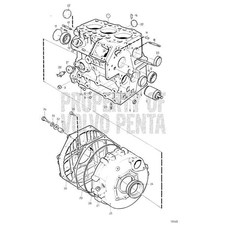 Volvo Penta Qualifies for Free Shipping Volvo Penta Main Bearing #3580458