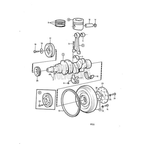 Volvo Penta Qualifies for Free Shipping Volvo Penta Main Bearing Kit #875753