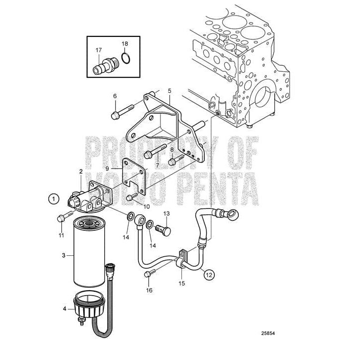 Volvo Penta Qualifies for Free Shipping Volvo Penta Nipple #984378