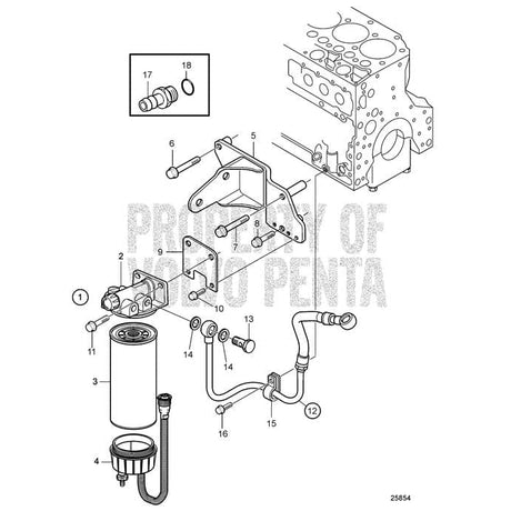 Volvo Penta Qualifies for Free Shipping Volvo Penta Nipple #984379
