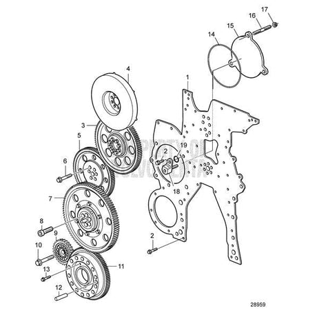 Volvo Penta Not Qualified for Free Shipping Volvo Penta O-Ring #943177
