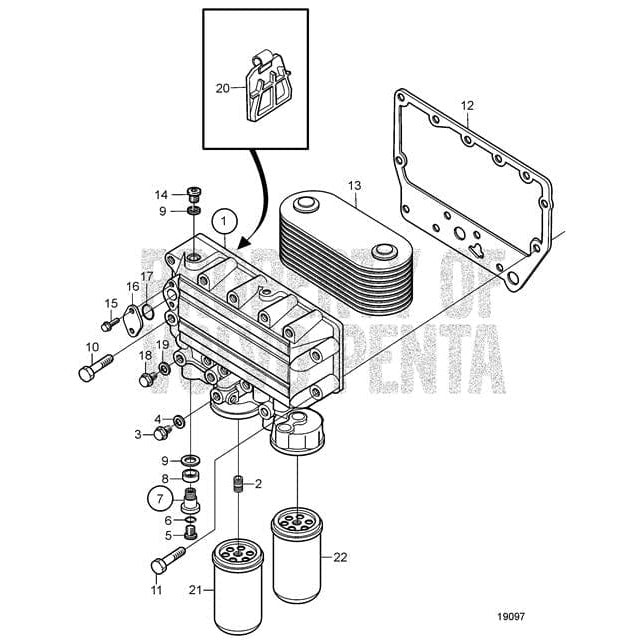 Volvo Penta Qualifies for Free Shipping Volvo Penta Oil Filter #3831236