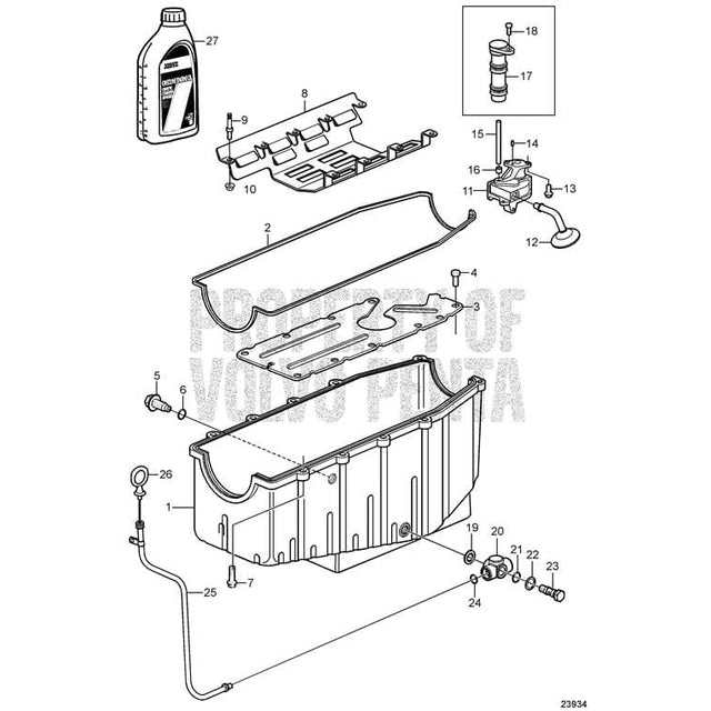 Volvo Penta Qualifies for Free Shipping Volvo Penta Oil Pump #3861305