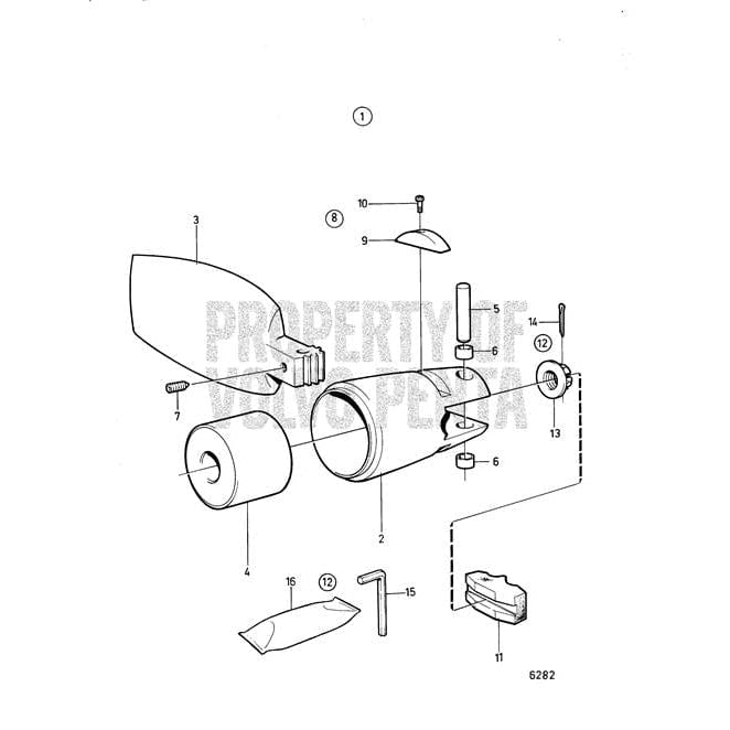 Volvo Penta Not Qualified for Free Shipping Volvo Penta Pin Cotter #949807