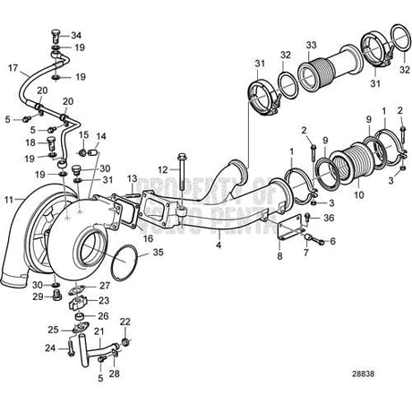 Volvo Penta Qualifies for Free Shipping Volvo Penta Pipe Connection #21310252