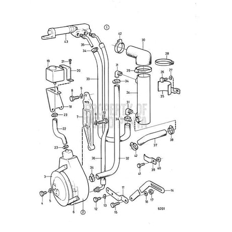 Volvo Penta Qualifies for Free Shipping Volvo Penta Pipe Grommet #826819