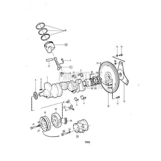 Volvo Penta Qualifies for Free Shipping Volvo Penta Piston Ring Set #826470