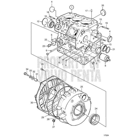 Volvo Penta Not Qualified for Free Shipping Volvo Penta Plug #861848