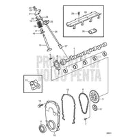 Volvo Penta Qualifies for Free Shipping Volvo Penta Push Rod Intake 8.1L #3861314