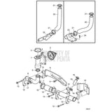 Volvo Penta Qualifies for Free Shipping Volvo Penta Radiator Hose #952974