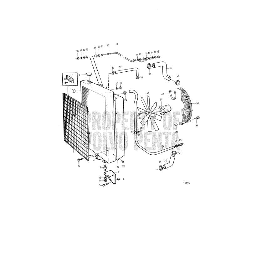 Volvo Penta Qualifies for Free Shipping Volvo Penta Radiator Protector #862957