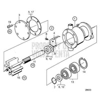 Volvo Penta Qualifies for Free Shipping Volvo Penta Raw Water Pump Wear Kit #21951384