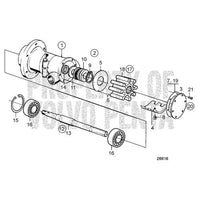 Volvo Penta Not Qualified for Free Shipping Volvo Penta Rubber Washer #826234