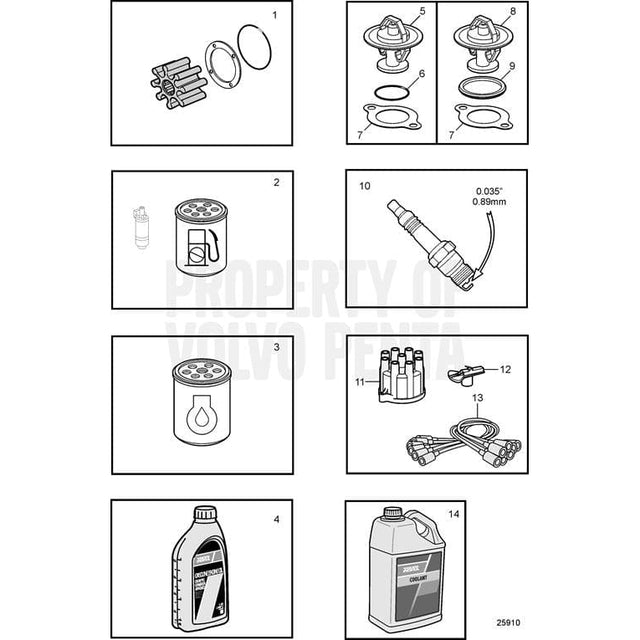 Volvo Penta Qualifies for Free Shipping Volvo Penta SAE 30 Oil 55 Gallon Drum #3847309