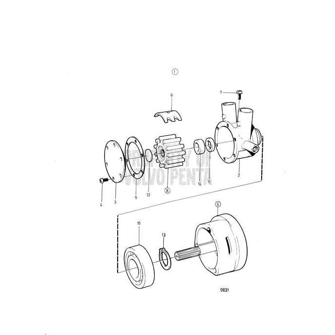 Volvo Penta Not Qualified for Free Shipping Volvo Penta Screw #855728