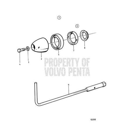 Volvo Penta Qualifies for Free Shipping Volvo Penta Screw-Lock #852216